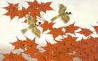 中式花鸟装饰油画
