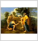 油画欣赏:阿尔卡迪的牧人