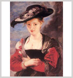 油画欣赏:海伦娜.弗尔曼肖像