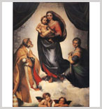 油画欣赏:西斯廷圣母
